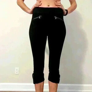 Nygard, slims, Capri, black SZ small  6-8